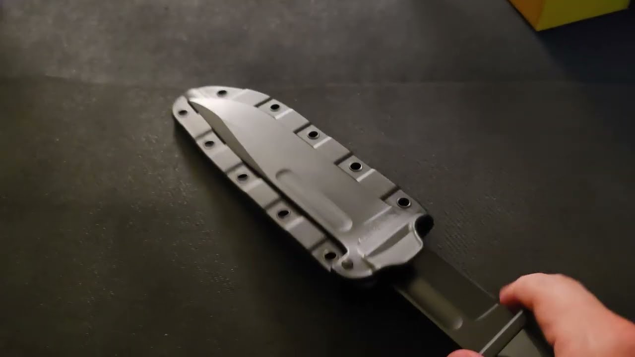 KA-BAR Slabby back from warranty! Is it solid? 