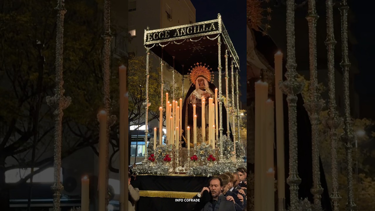 Rosario vespertino con María Santísima de la Purísima Concepción de Alcosa 2025