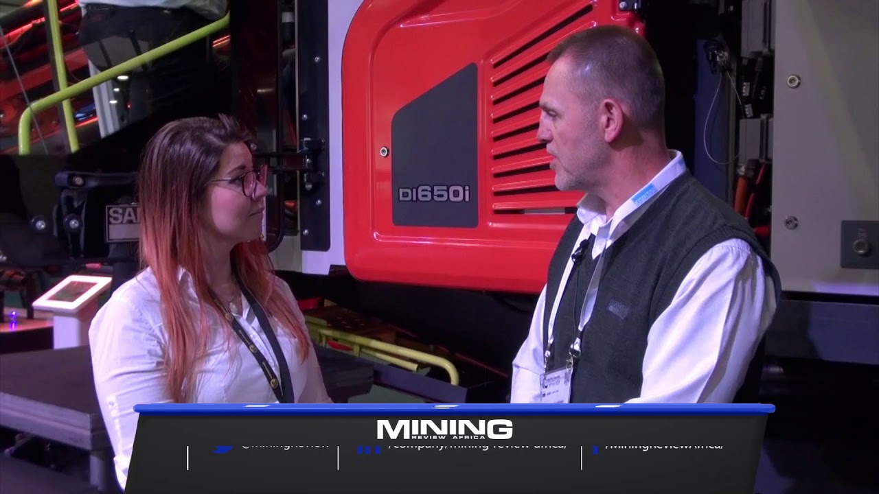 Global launch of Sandvik Leopard DI650i drill rig