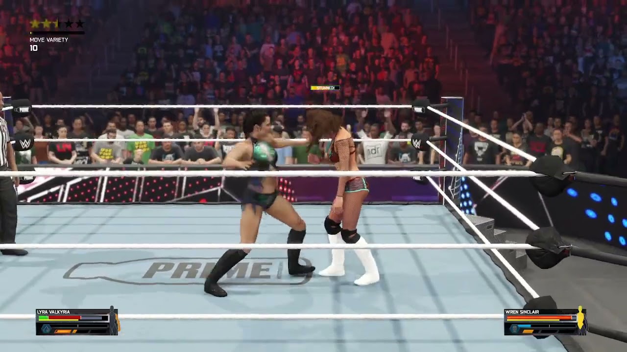 wwe 2k25 wren sinclair vs lyra valkyria