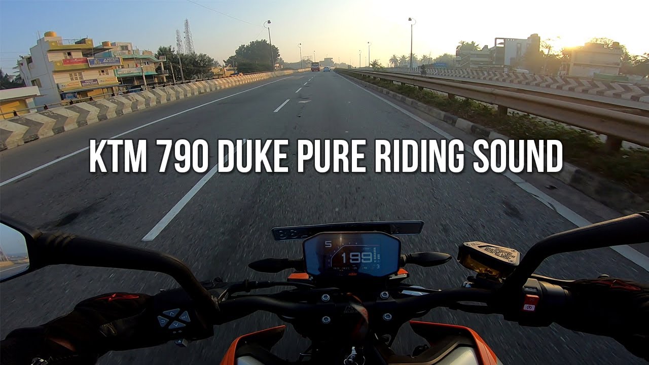 790 Duke Raw Riding Sound