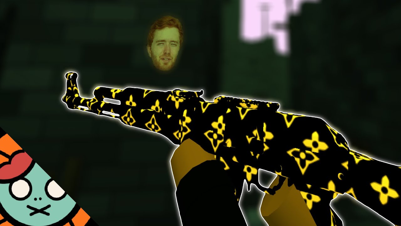 MY FIRST EVER TRIPLE NUKE?!? CRACKED AK GAMEPLAY!!! (Krunker)