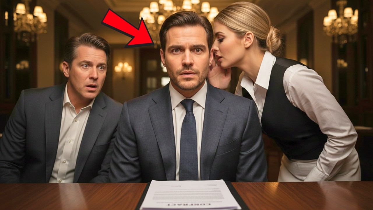 “YOUR TRANSLATOR IS LYING!” — A WAITRESS WARNS A BILLIONAIRE CEO BEFORE A GERMAN DEAL