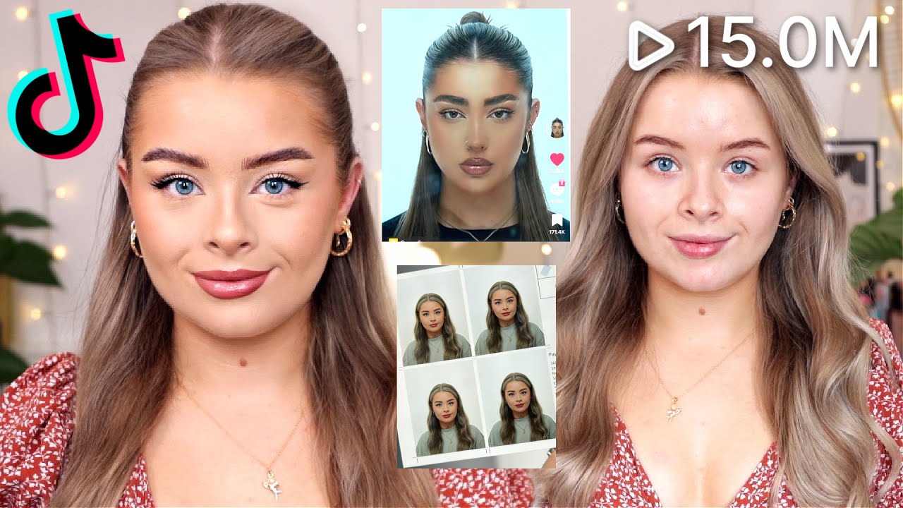 I tried the VIRAL TIKTOK *PASSPORT MAKEUP*, here are the results...