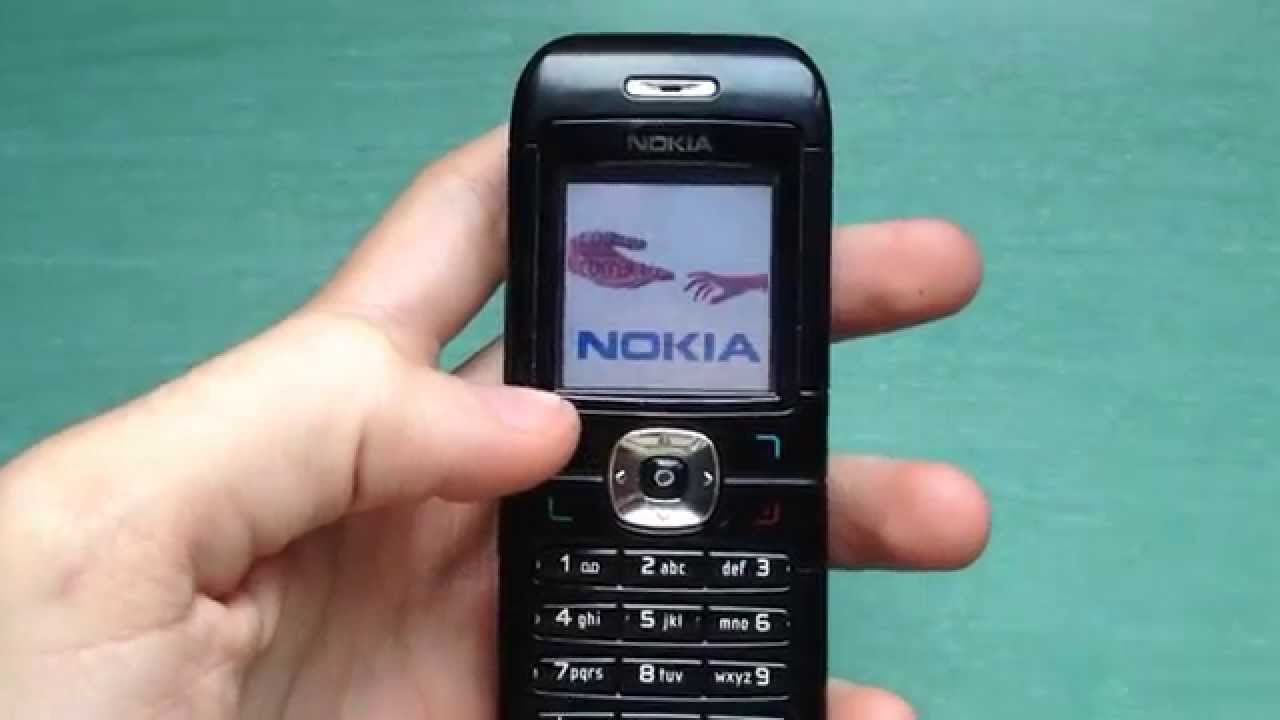 Nokia 6030 retro review (old ringtones, wallpapers & games). old mobile phone