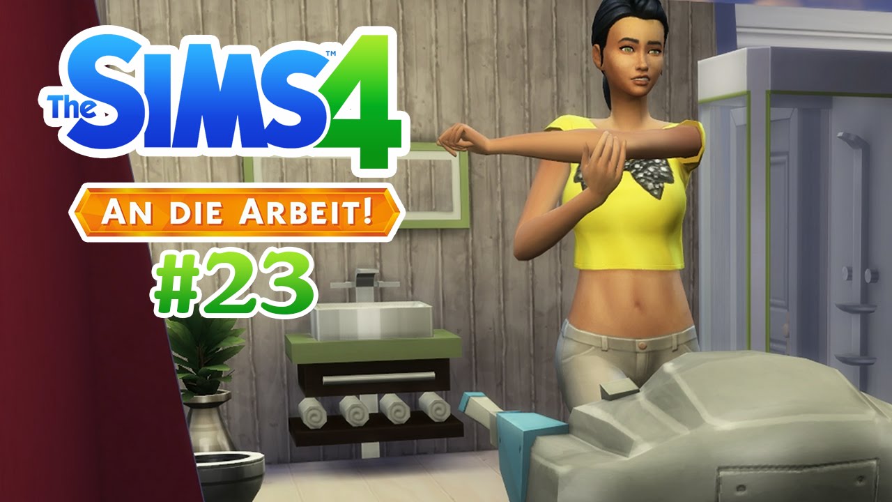 Let's Play Die Sims 4 &bull; An die Arbeit #23 - M&uuml;&uuml;&uuml;de *ZzZZzzZZz*
