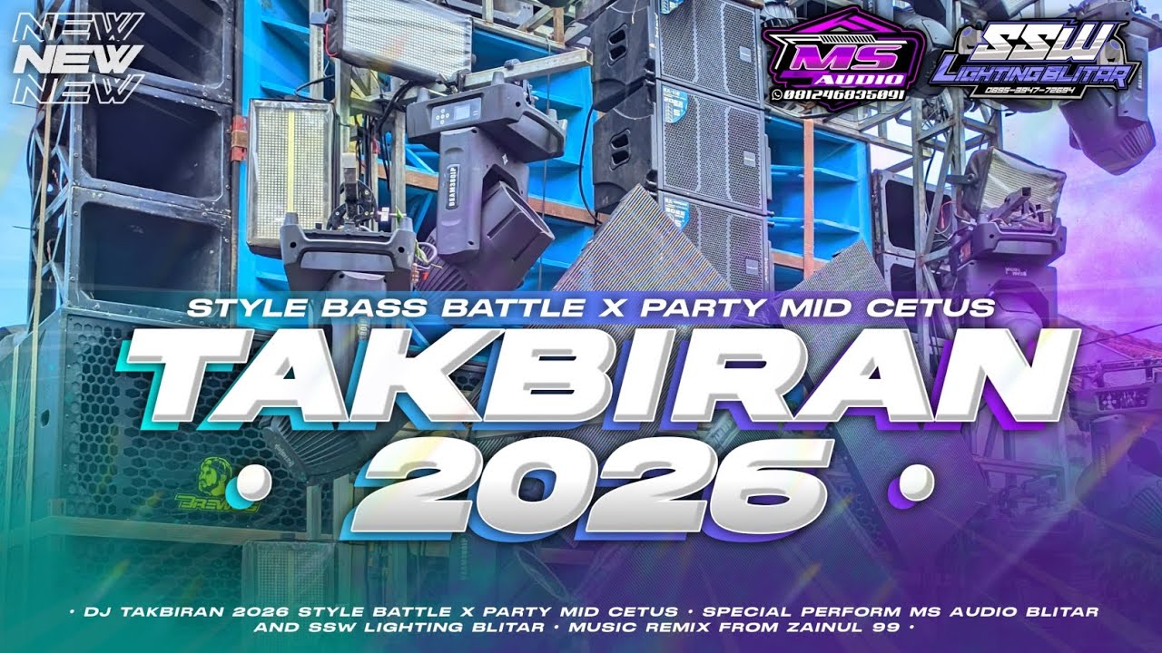 DJ TAKBIRAN STYLE PARTY ‼️MIDDLE CETUNG