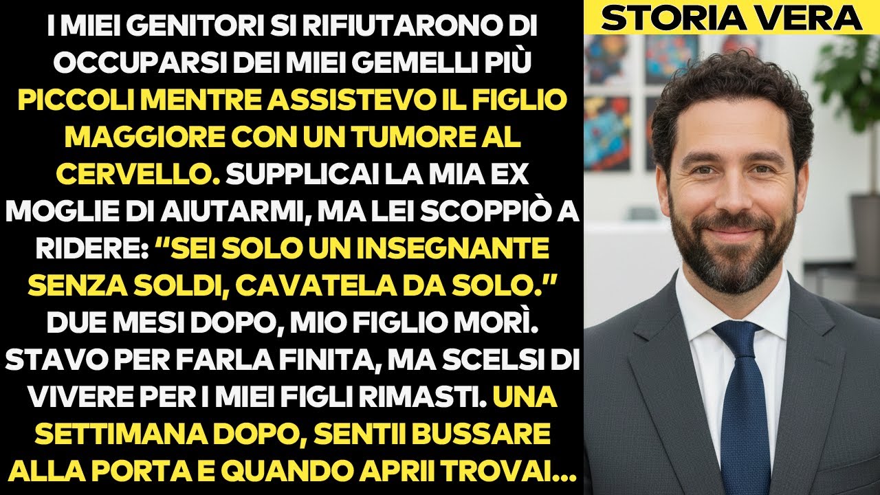 Stavo Per Farla Finita Dopo Aver Perso Mia Figlia, Poi Un Bussare Alla Porta Cambiò Tutto
