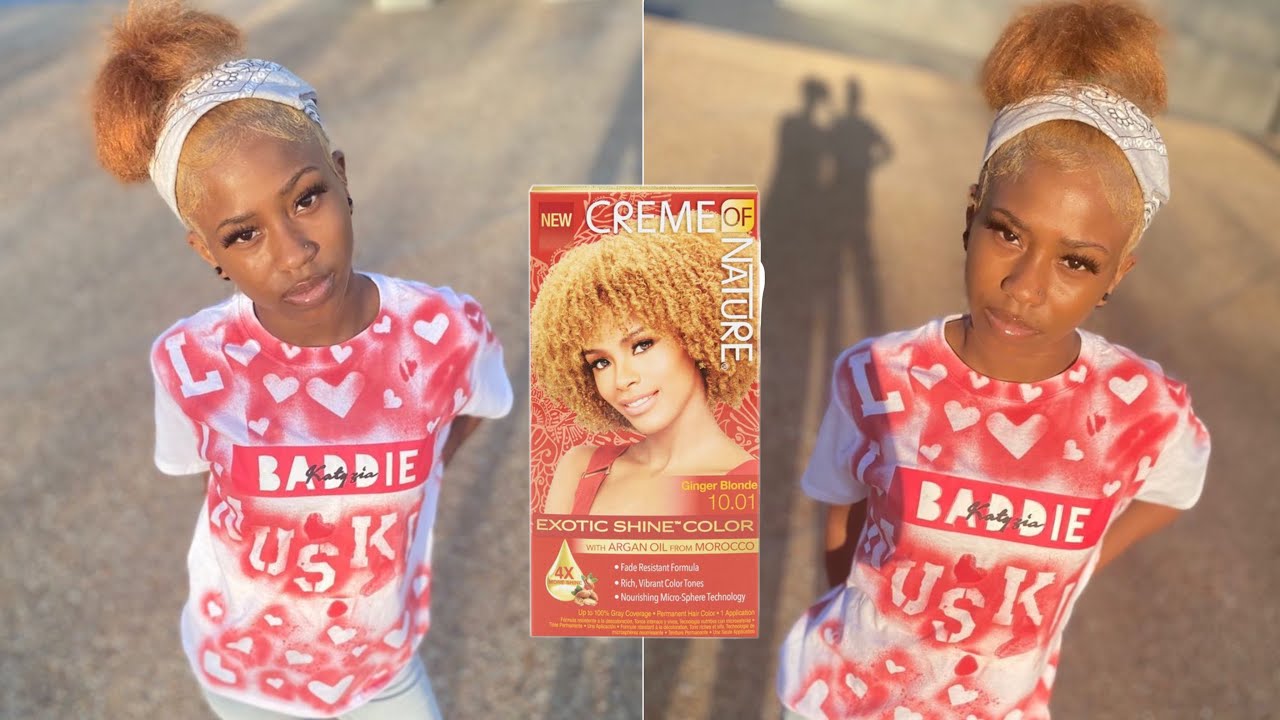 CREAM OF NATURE GINGER BLONDE HAIR DYE | BADDIE999