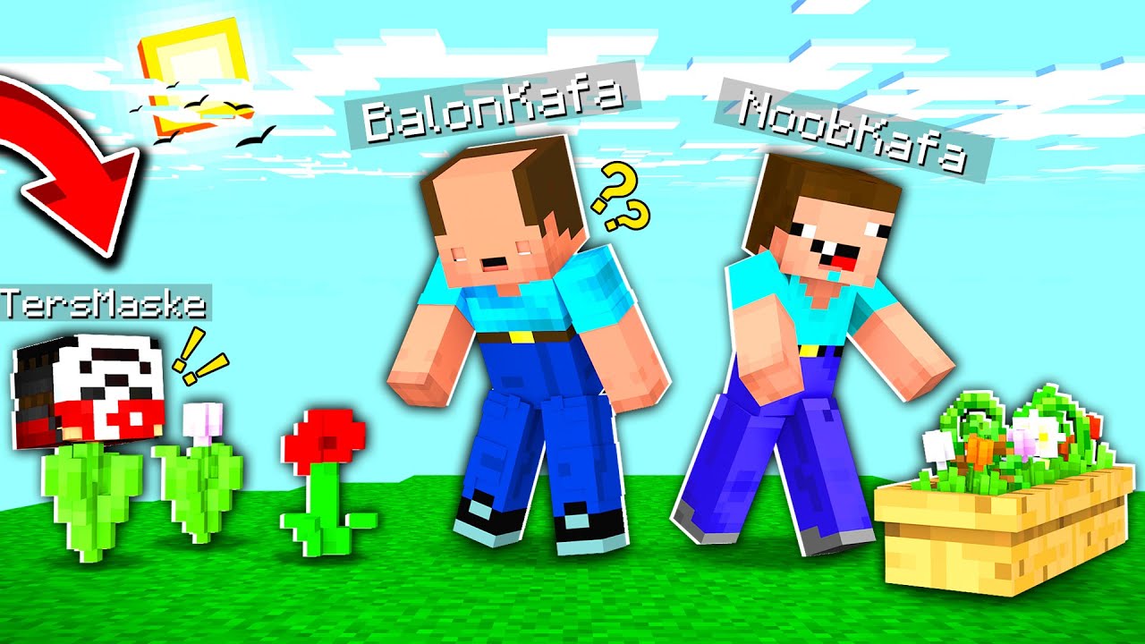 BALON KAFAYI ÇİÇEK OLARAK TROLLEDİM !! - BalonCraft #296 - Minecraft