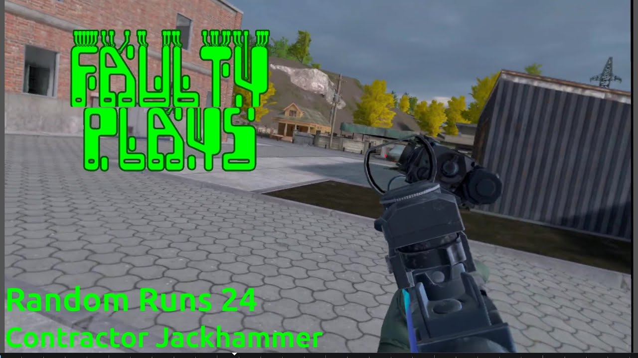 👍 Random Runs 24 - Contractor Jackhammer | Contractors Showdown: ExfilZone