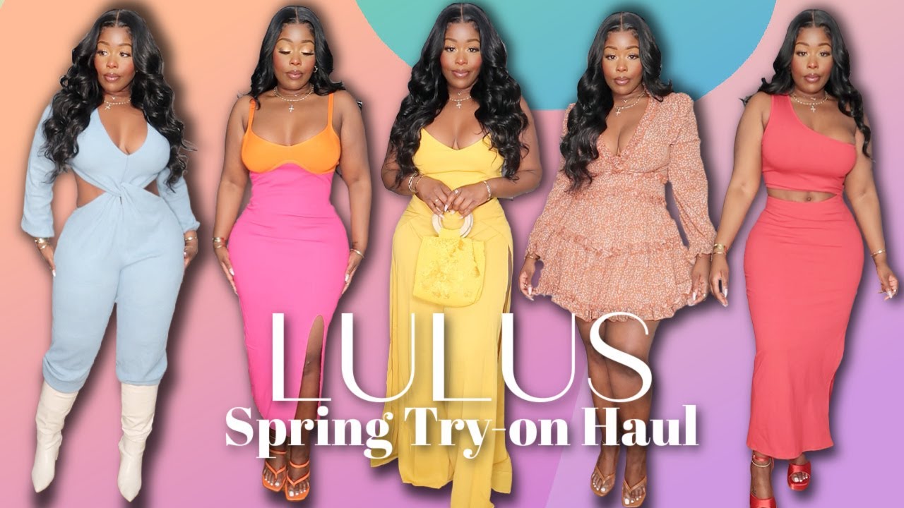 NEW-IN HUGE SPRING OCCASIONAL & CASUAL CURVY /THICK GIRL TRY-ON HAUL! NEW STYLES MORE COLOR, LULUS