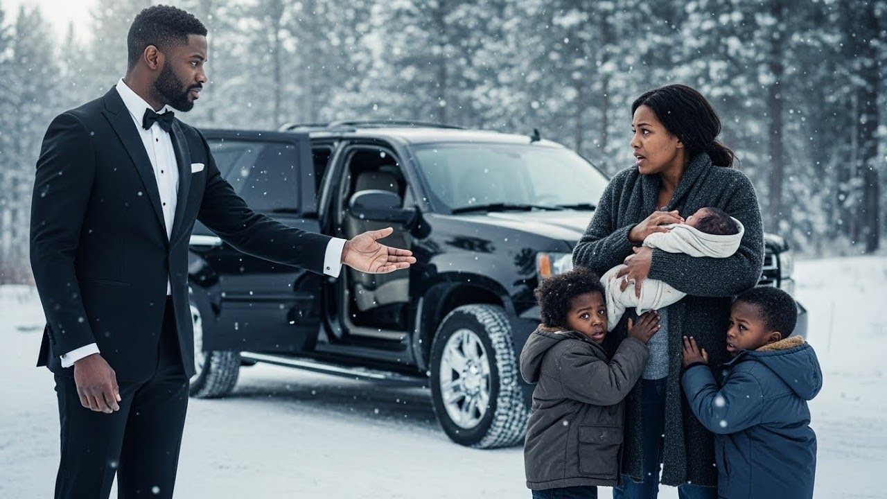 Come With Me "Billionaire Said To A Homeless Single Mom Of Quadruplets Freezing In The Cold With