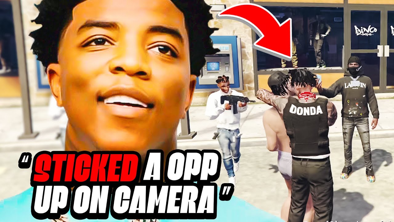 Yungeen Ace And “ATK” Stick Up A Opp While On Instagram Live | GTA RP | Crenshaw RP Whitelist |