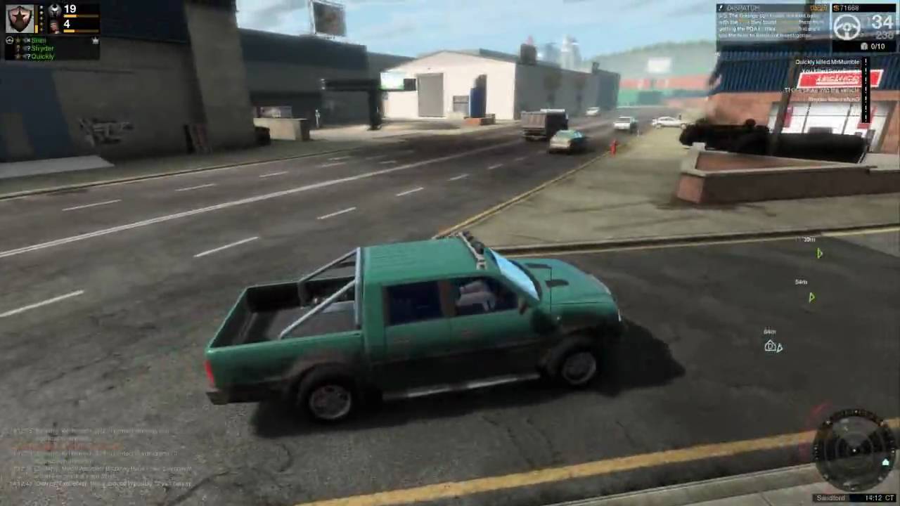 APB standard mission game. Outnumbered as usual. (2010 RTW APB - Beta footage)