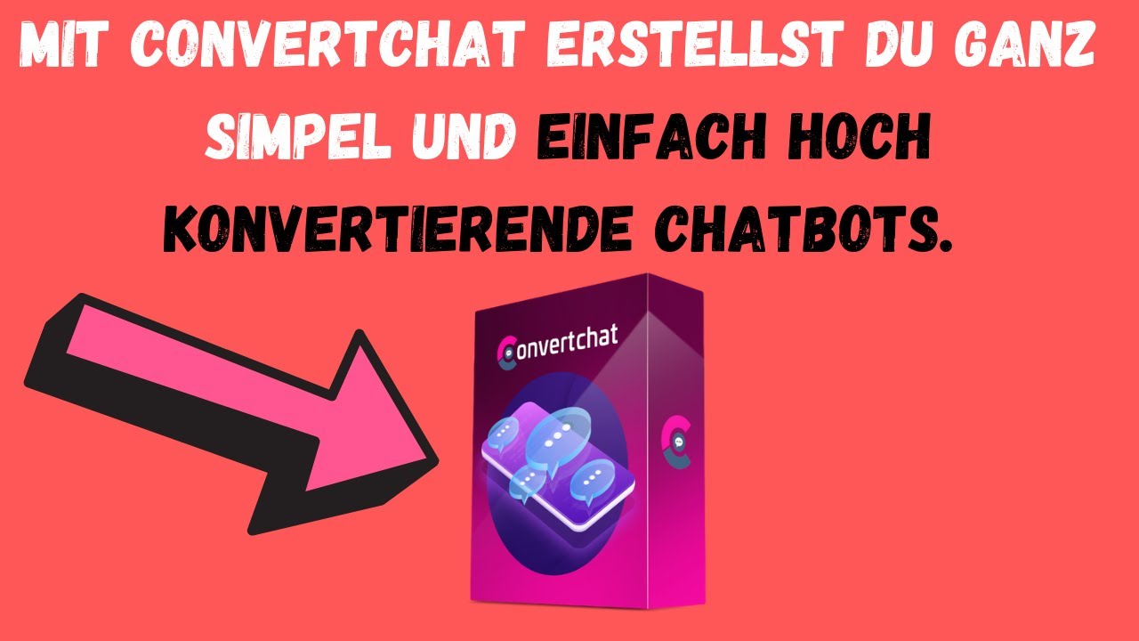 Convertchat - Chatbot programmieren Deutsch | Link in der Beschreibung⬇️
