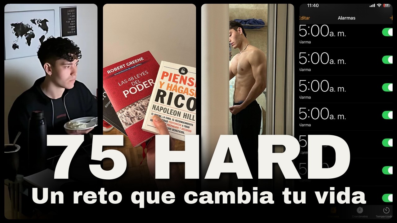 75 D&Iacute;AS Para Cambiar Mi Vida Por Completo &iquest;Lo Lograr&eacute;? | 75 Hard - D&iacute;a 0/75