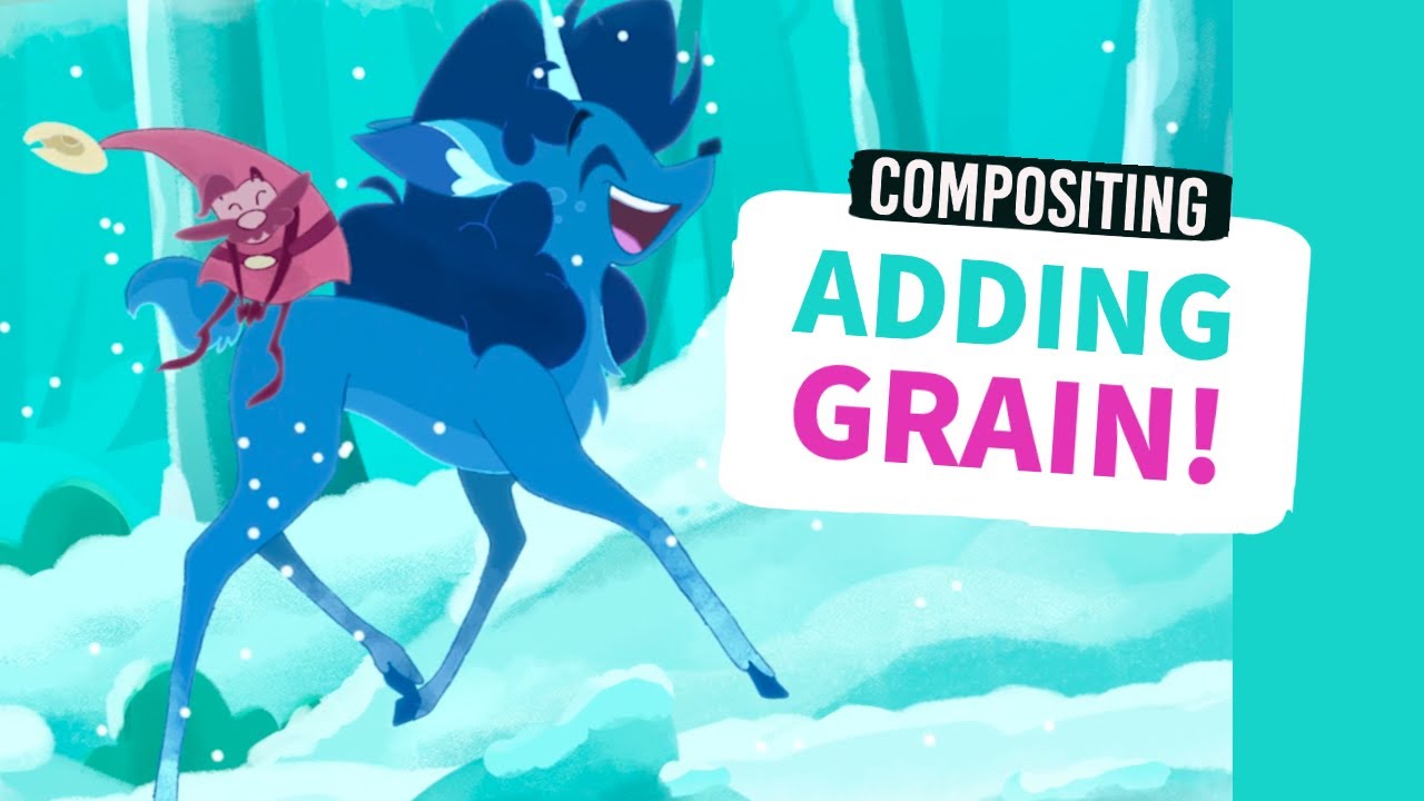 Compositing - How to add grain, noise and pixelation to your images (IT'S AWESOME AN EASY) (Harmony)