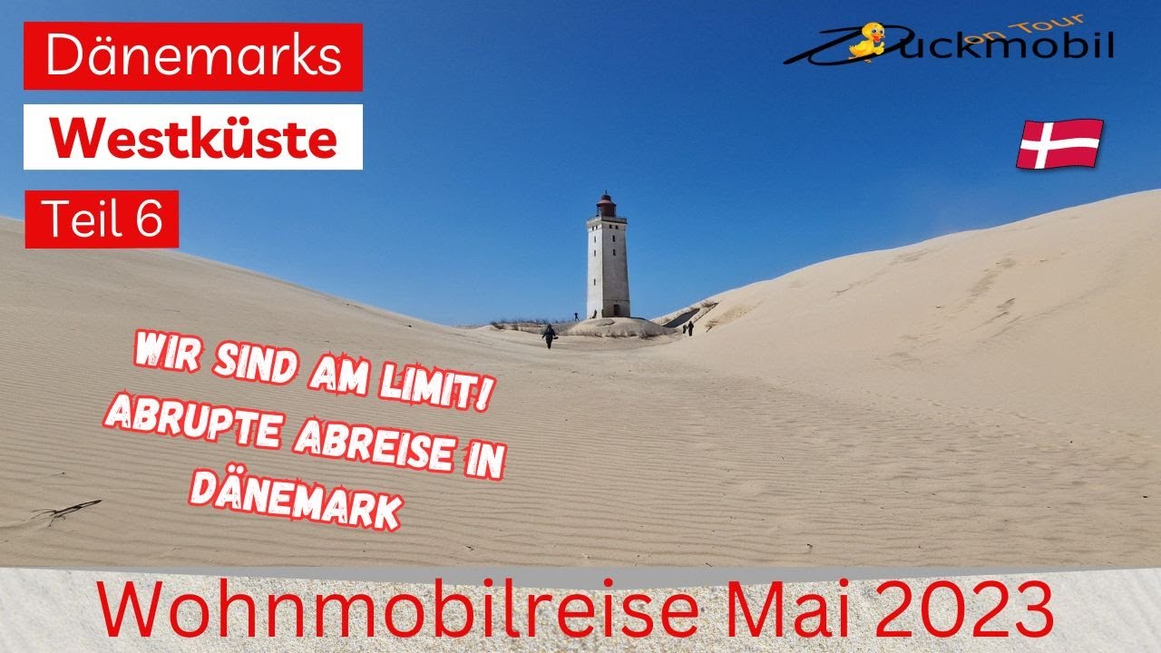 Dänemarks Westküste Teil 6 - Vigsø Batterie - Blokhus - Løkken - Grønhøj - Rubjerg Knude Fyr