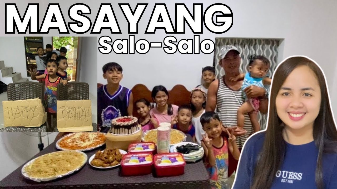 MASAYANG SALO-SALO PARA SA BIRTHDAY NI TITA MJ NG SAN DIEGO CALIFORNIA🥳| FUNNY GAMES FOR TEAM BAGETS