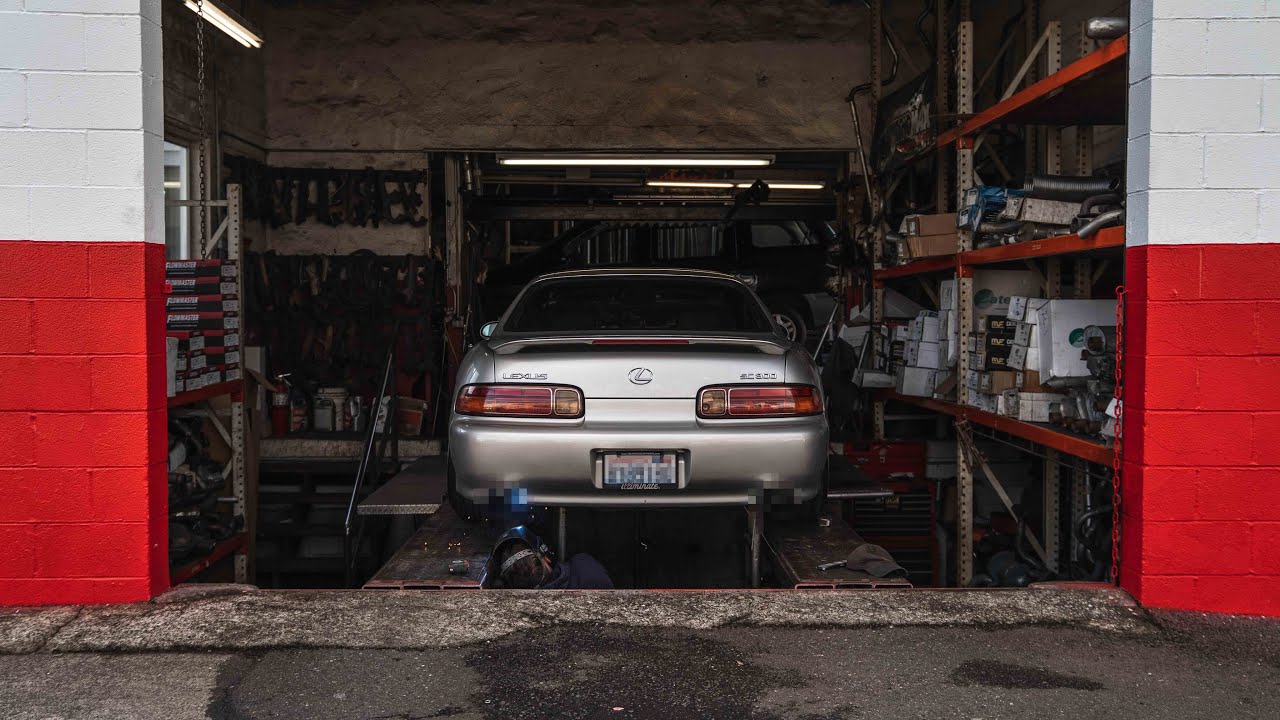 SC300 gets Custom Exhaust + Halloween Decorations