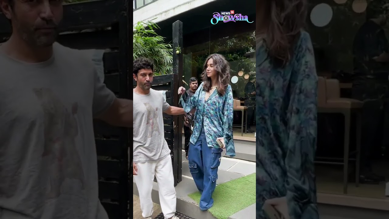Picture-Perfect Couple: Farhan Akhtar and Shibani Dandekar Stun Together | WATCH | #shorts #viral