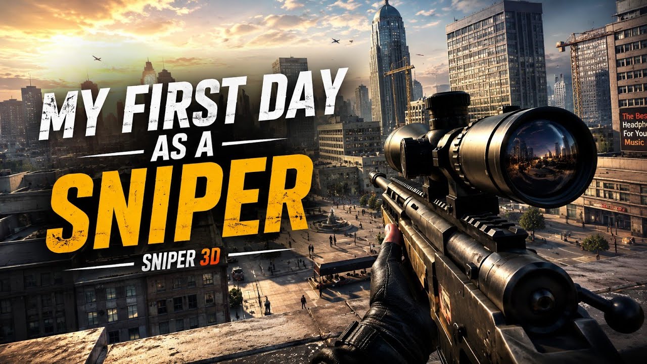 🎯 MY FIRST DAY AS A SNIPER! 🔥 | Sniper 3D Gameplay