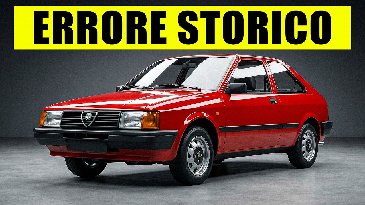 Le PEGGIORI Auto ITALIANE di ogni Decennio, 1980 - 2020