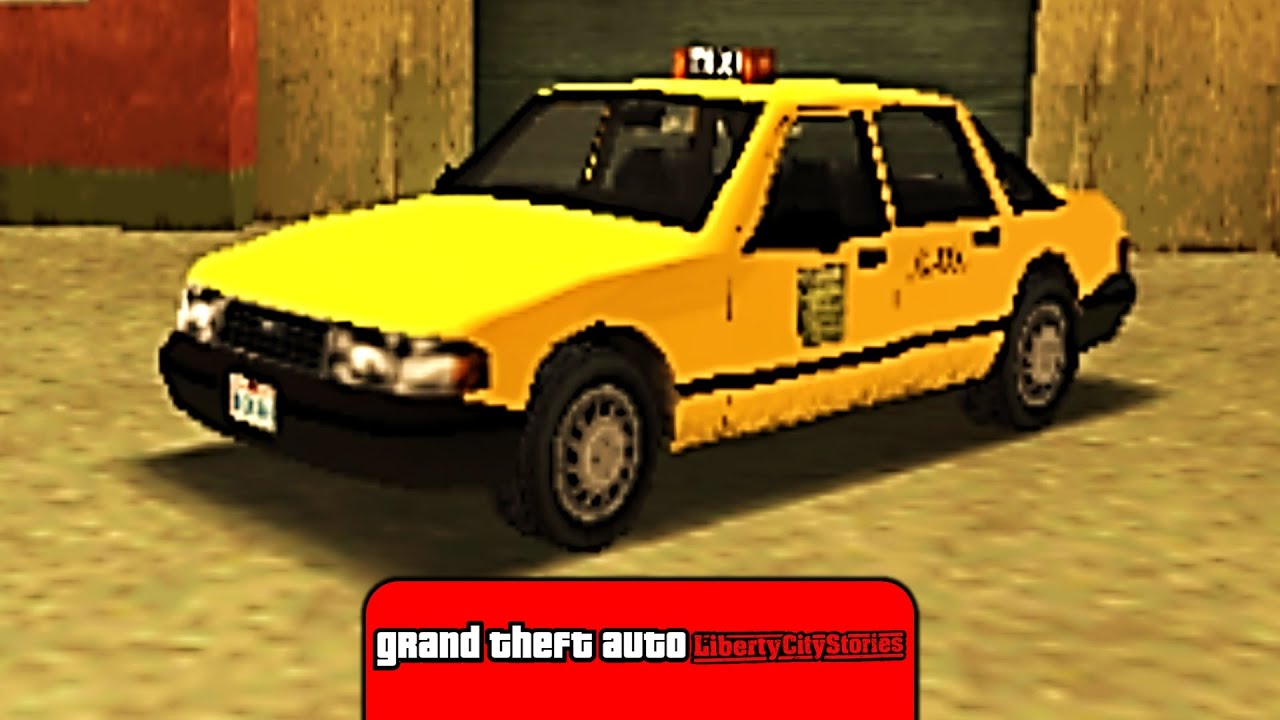 GTA LCS [OLD 100% Walkthrough] - Vehicle Mission: Taxi Driver (100 Fares)