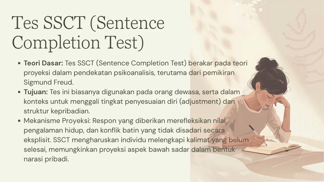 Mengenal Tes Proyektif: EPPS & SSCT_Ahmad Mahfud, 232103050027,PI 2.