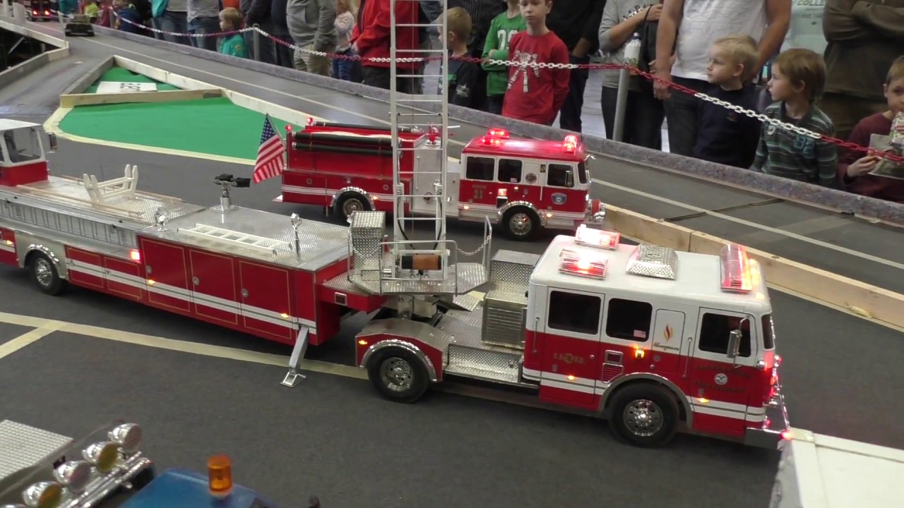 RC Truck Action!  San Francisco FIRE DEPARTMENT SPECIAL