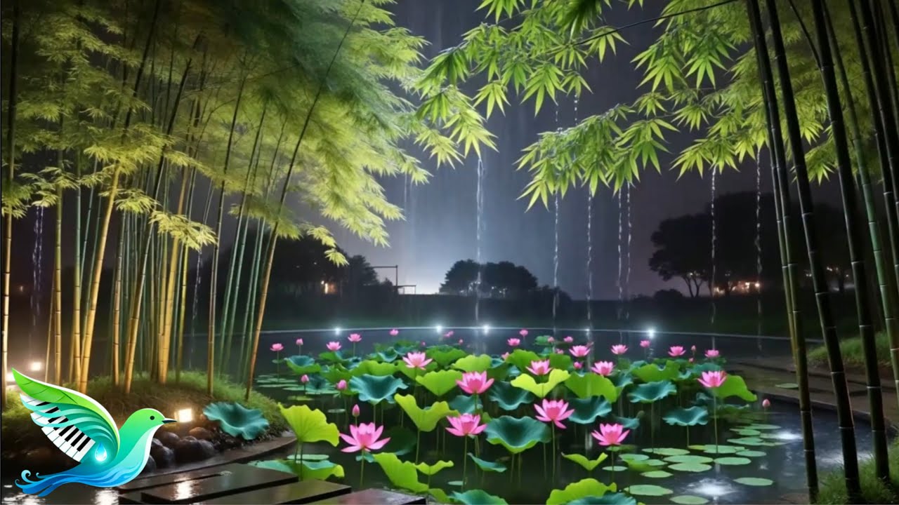 Healing Piano Music with Calm Drizzle Tone 🌧️ guiding You into Deep Sleep – Mental Quiet and Peace