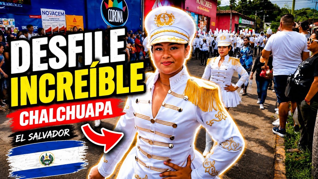 Desfile de Chalchuapa 2025 en 4K | ¡Vibrante, Colorido y lleno de Cultura! 🎊