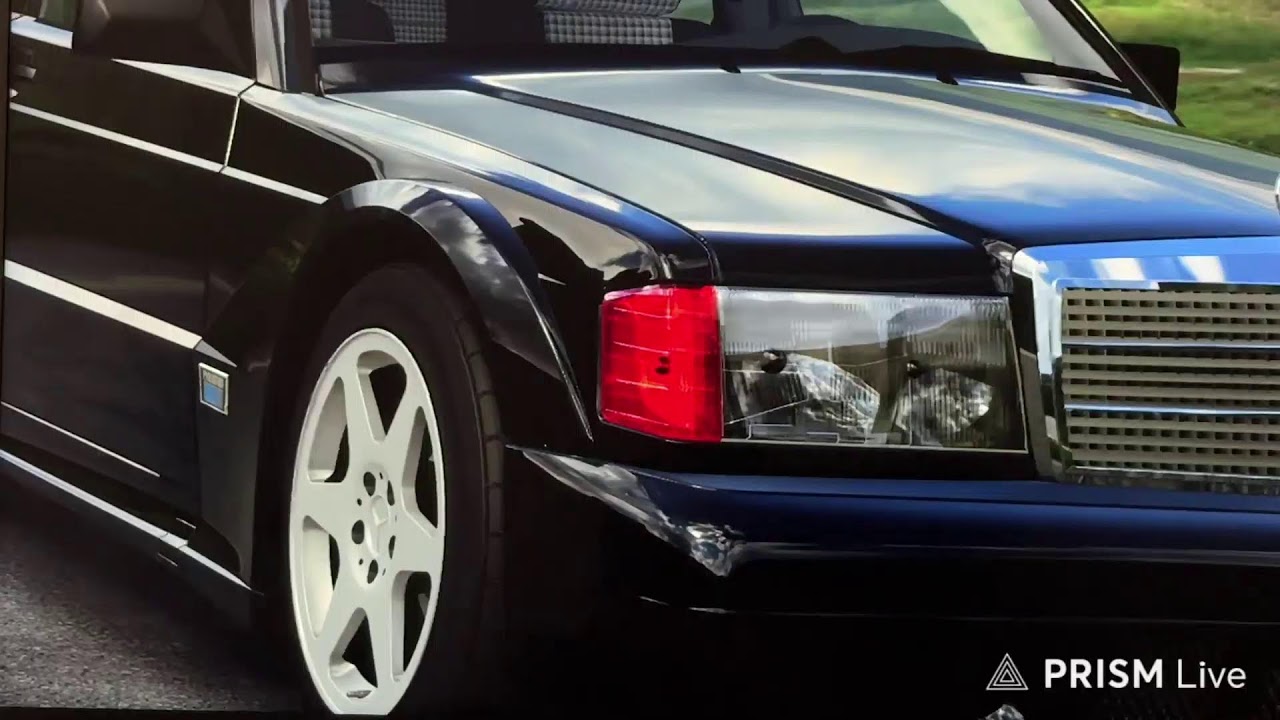 Mclaren F1 and Mercedes 190e and corvette z06