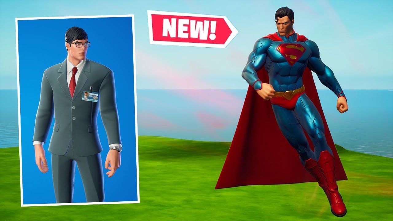 NEW CLARK KENT (SUPERMAN) Skin Gameplay in Fortnite!