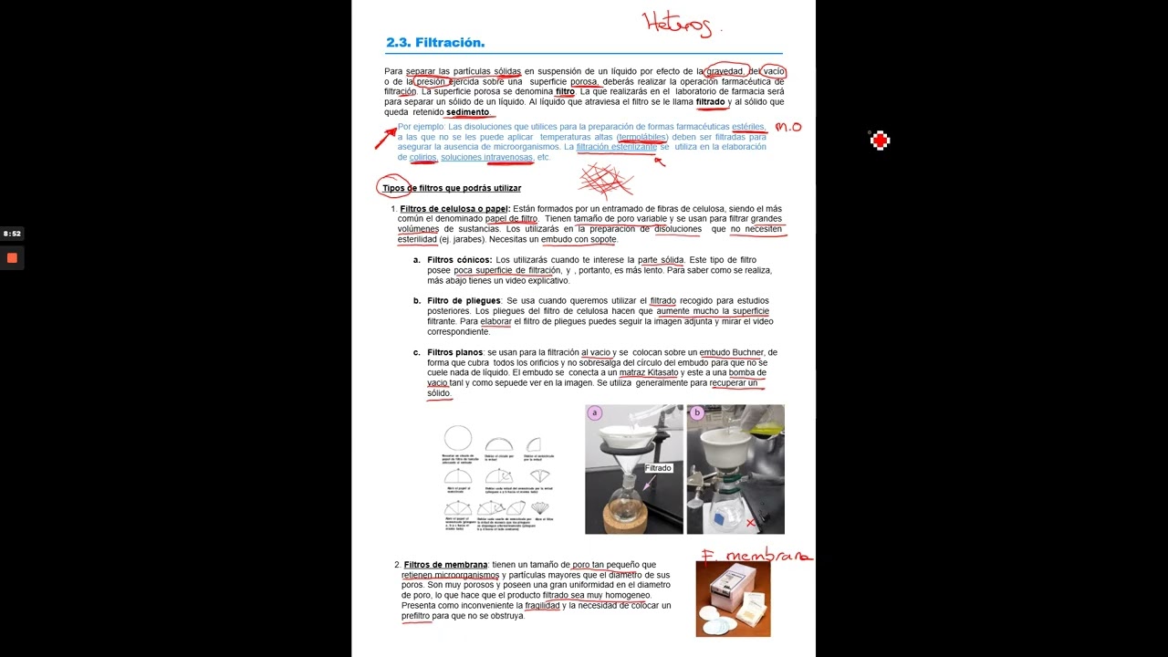 Clase 2  Filtración