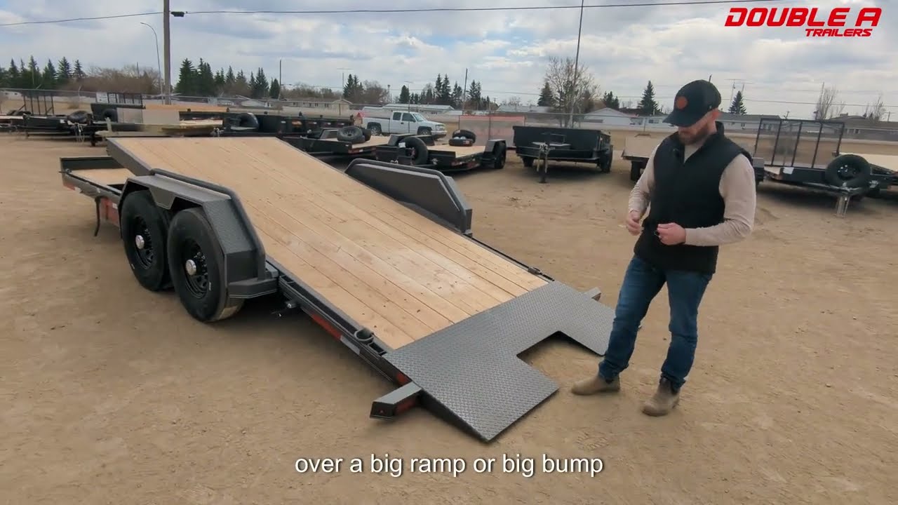 CT147 Cushion Tilt Trailer | Double A Trailers