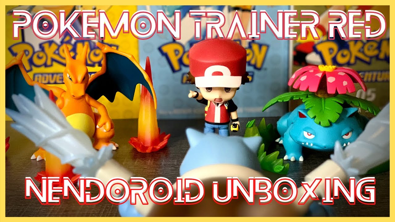 Pokémon Trainer Red: Champion Version Nendoroid Unboxing