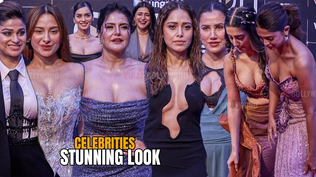 Celebrities Most Stunning Redcarpet Looks at Bollywood Hungama OTT Awards 2024
