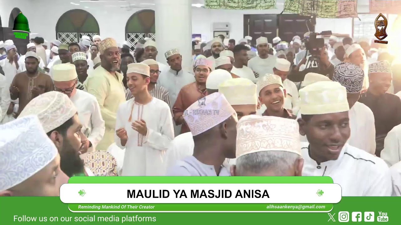MAULID YA MASJID ANISA 1446H\ 2024 | MJI WA KALE | MOMBASA KENYA