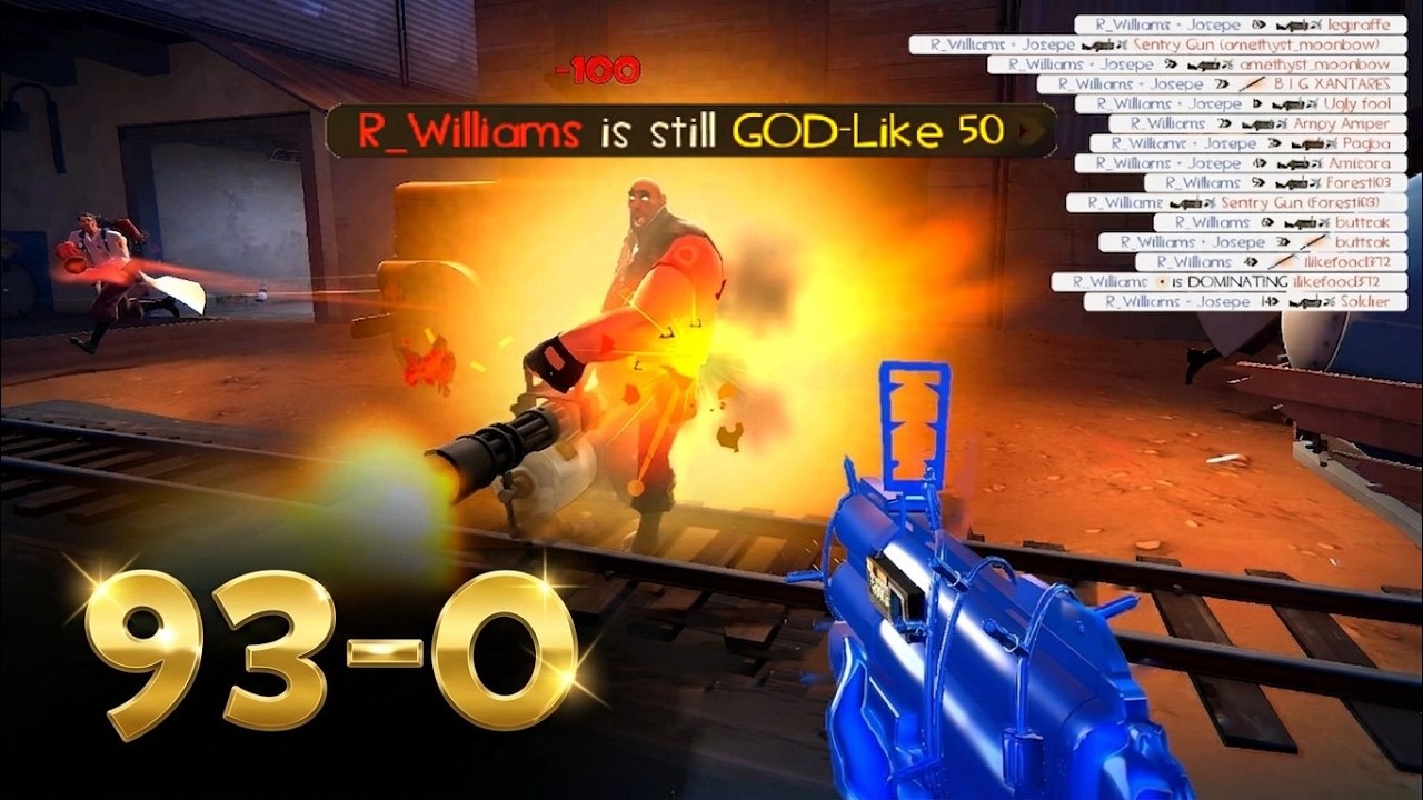 93/0 K/D - PERFECT Game Red/Blu - Soldier & HybridKnight