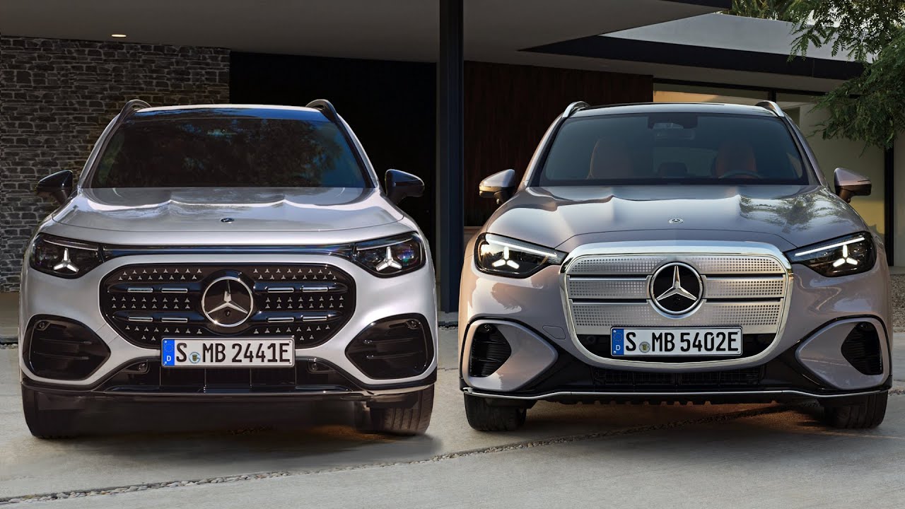 Mercedes GLB 2026 против Mercedes GLC ⚡🔥 Сравнение дизайна