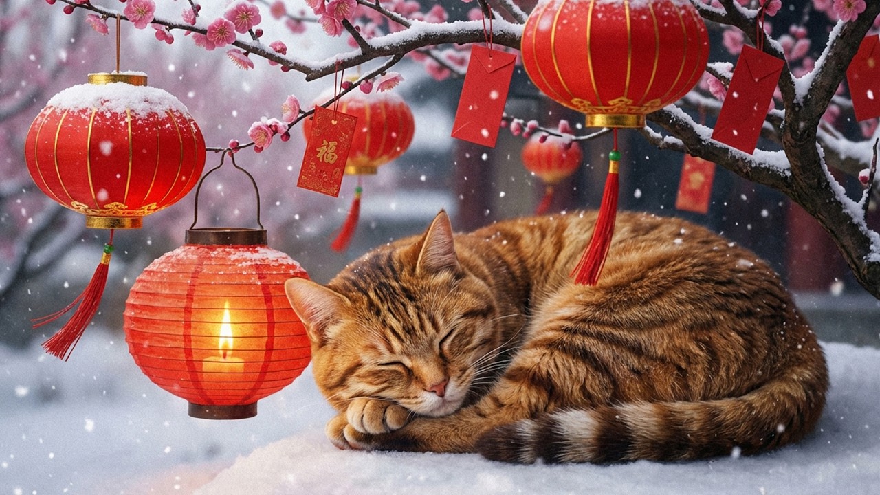 Soothing Cat Music for Deep Rest 🐈 12 Hours of Peaceful Bedtime Sounds