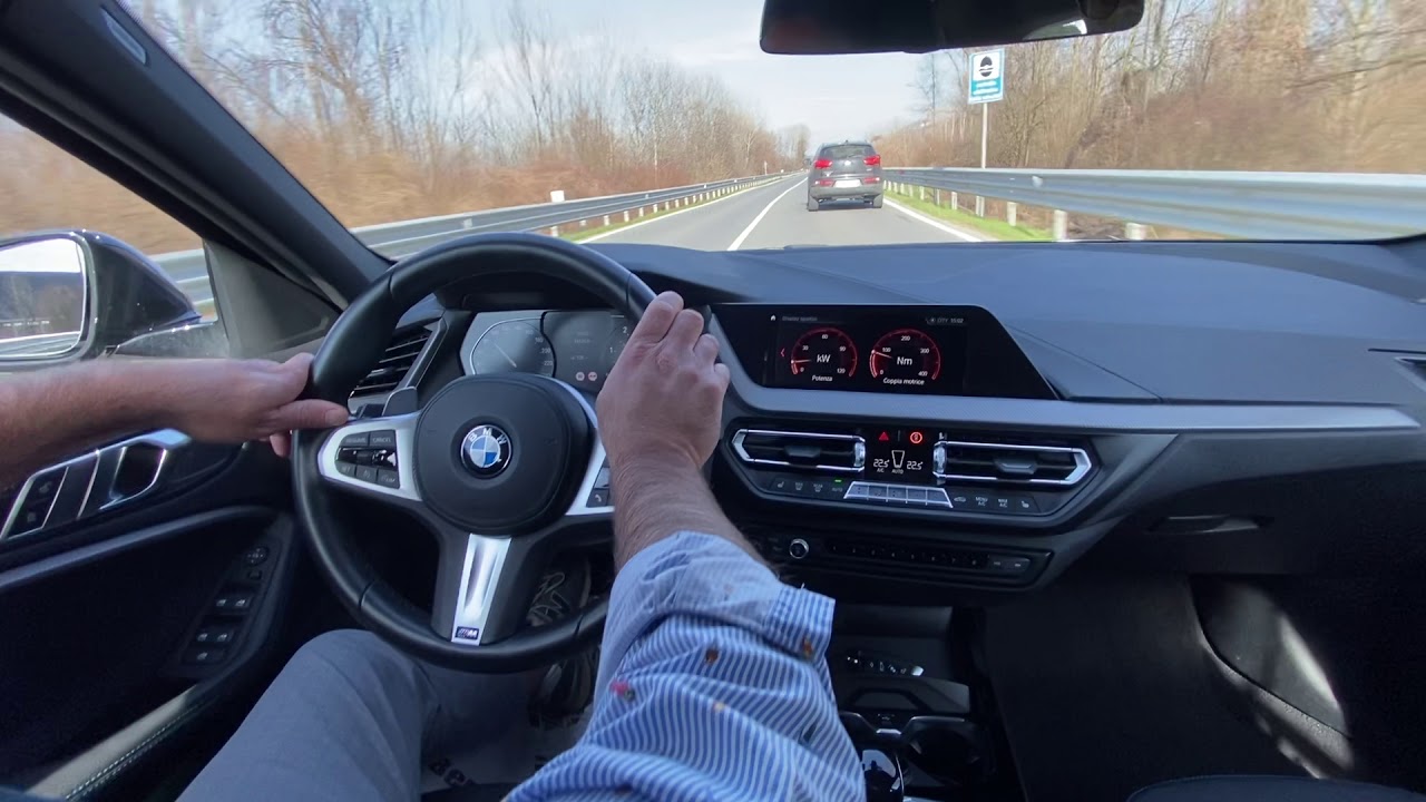Prova su strada Bmw 118 D cambio Steptronic Pacchetto M-sport pari al nuovo!