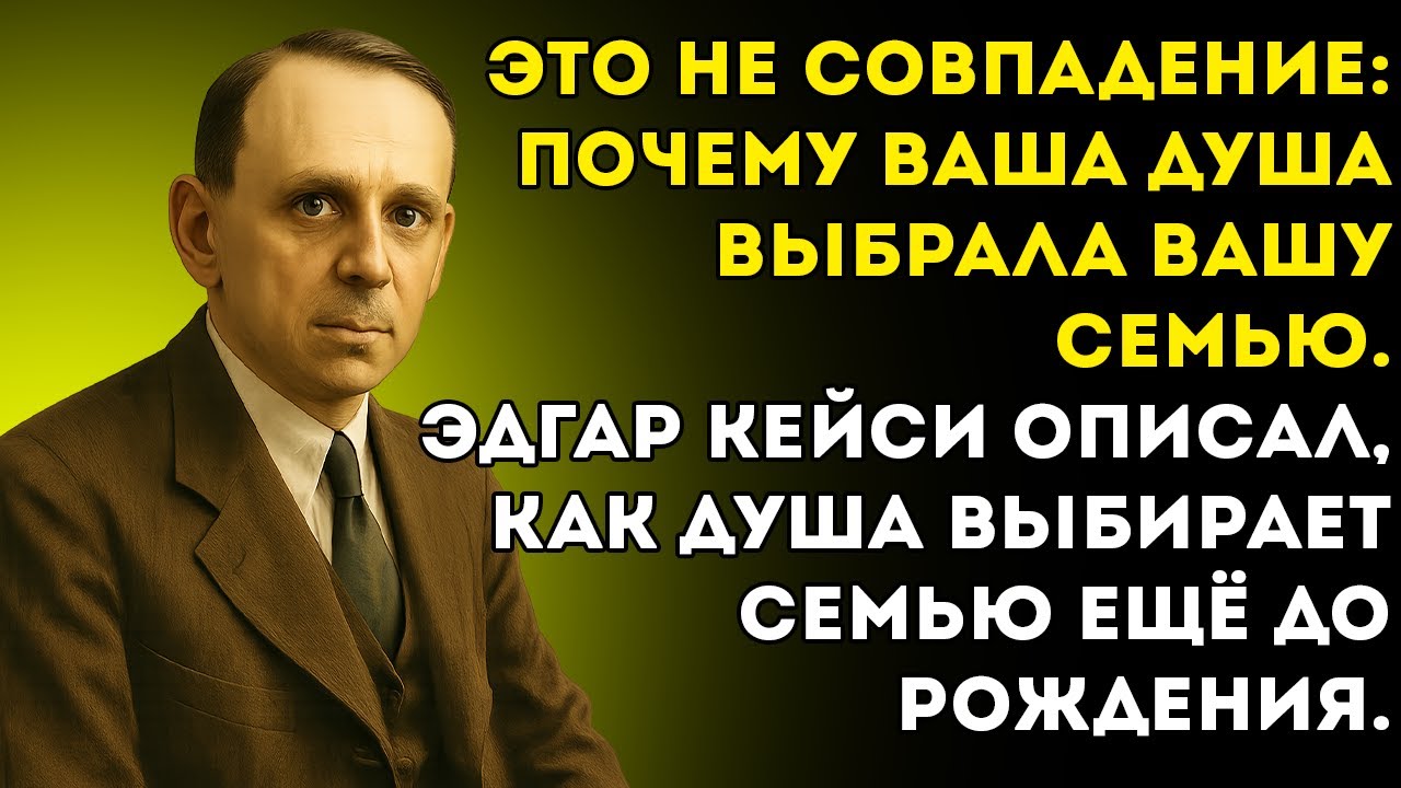 Как Душа Находит Свою Новую Семью После Смерти — Правда По Эдгару Кейси