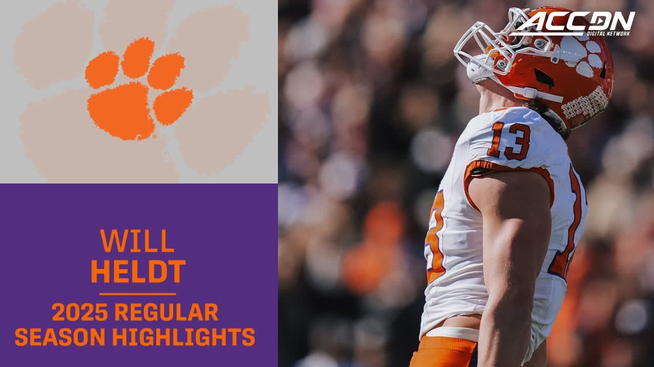 Will Heldt 2025 Regular Season Highlights | Clemson Edge