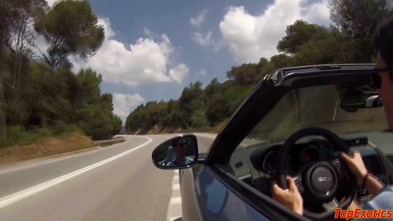 Jaguar F-Type Road Trip - Part 1 Caldes to St. Miquel