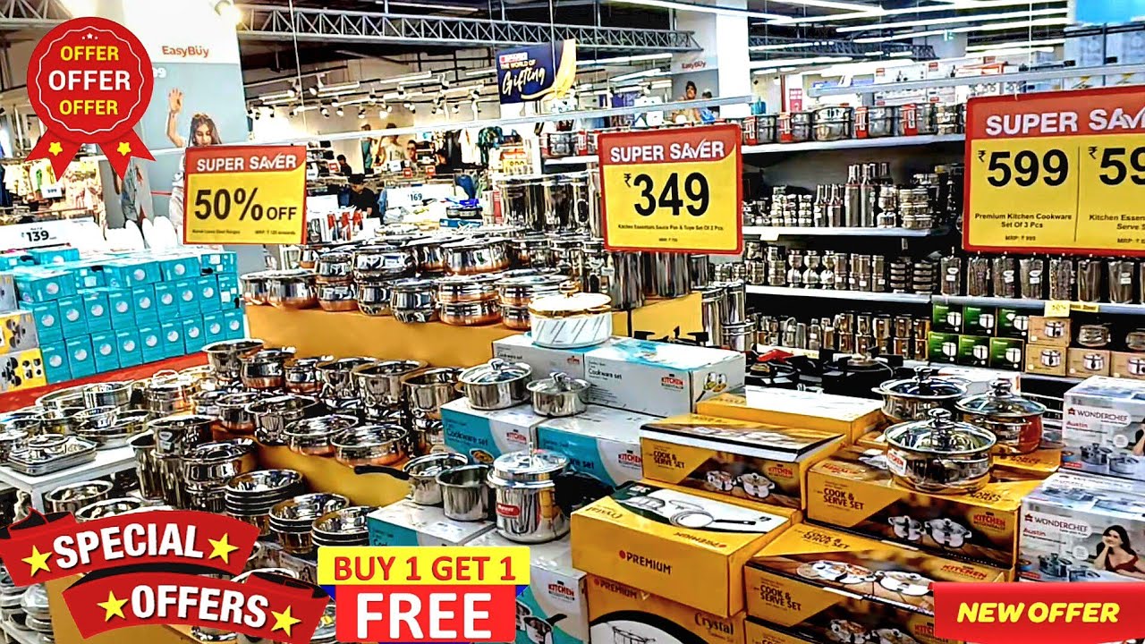 🔥D MART SPAR /Cheapest price Clearance sale!! Under ₹78/offers upto 85% off kitchen steel household,
