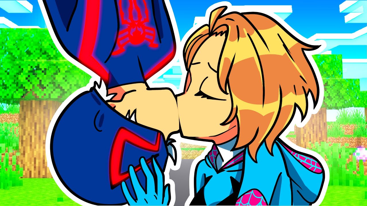 GOTEN BEIJOU a GAROTA ARANHA 2099 no Minecraft!