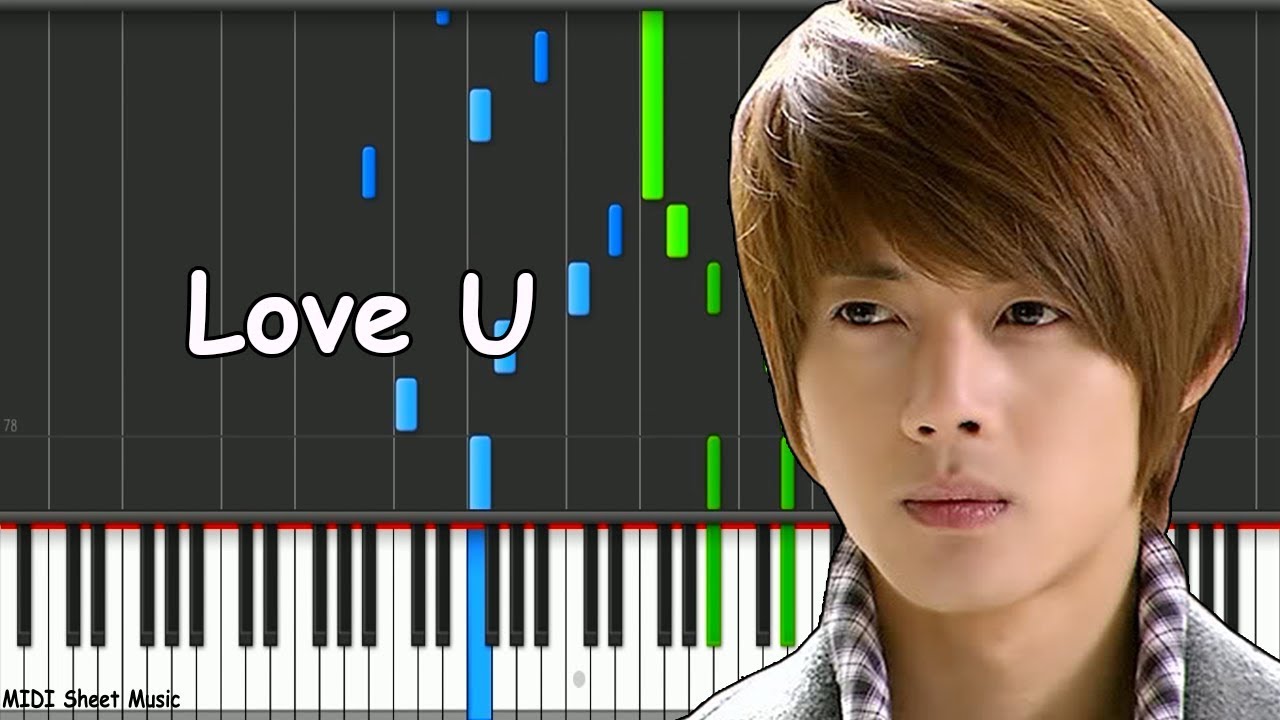 Boys Over Flowers - Love U Piano Tutorial
